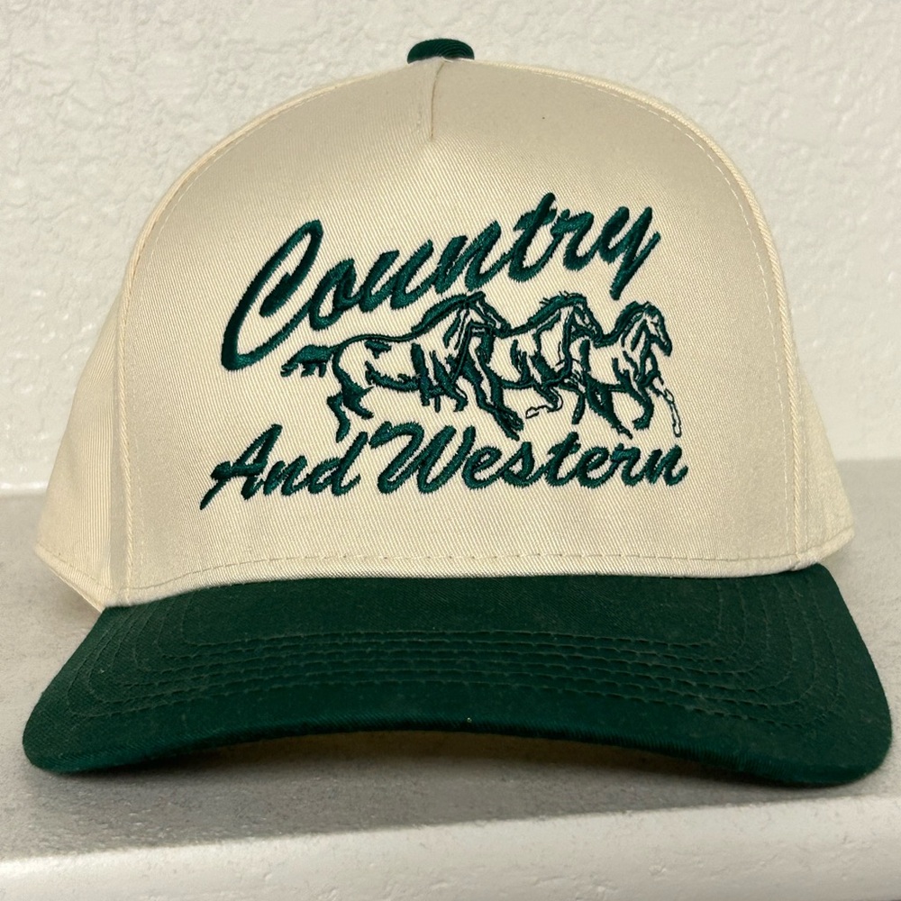 Country and western ball cap